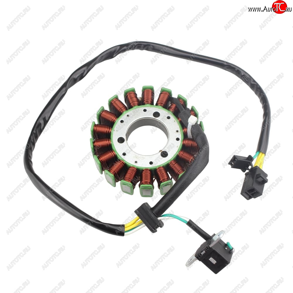 5 249 р. Статор генератора Suzuki SV650 99-02, SV400 98-02 32101-19F00, 32101-19F10  пм-00028670  с доставкой в г. Вологда