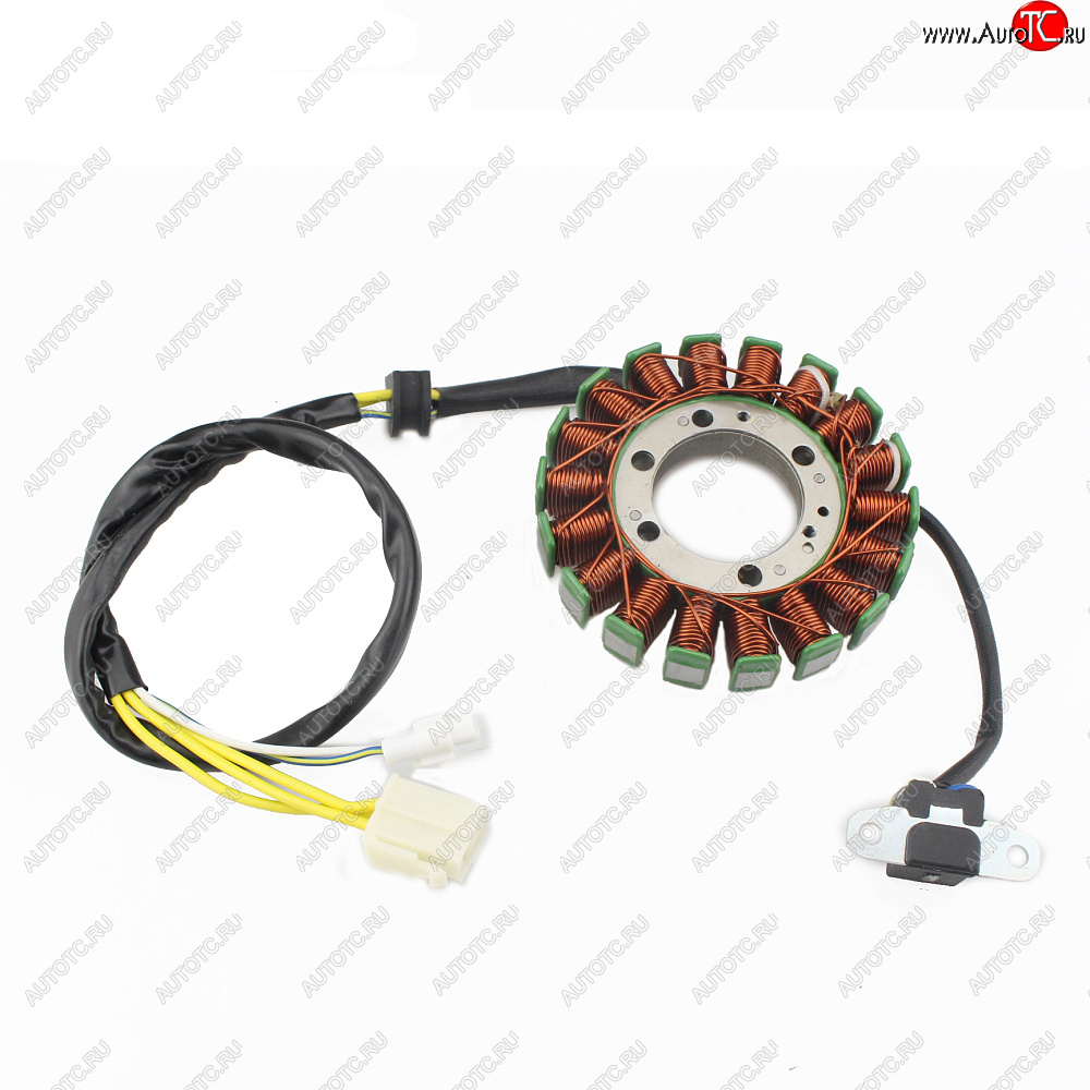 6 199 р. Статор генератора Suzuki LT-R450 06-11 32101-45G00, 32101-45G10, 32101-45G11  пм-00029724  с доставкой в г. Вологда