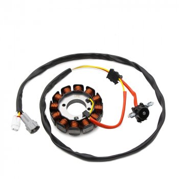 Статор генератора Yamaha YFZ450R 04-08 5TG-81410-00, 5TG-81410-01, 5TG-81410-02, 5TG-81410-03  пм-00029903