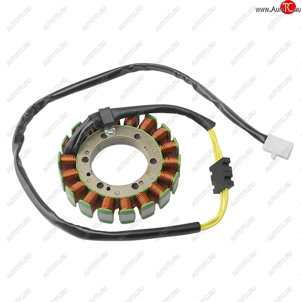5 779 р. Статор генератора Yamaha XVS400 96-08, XVS650 97-03, XV400 91-94, XV535 87-01 (4VR-81410-00-00)  пм-00028625  с доставкой в г. Вологда