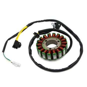 Статор генератора Kawasaki KLX250 98-07,KLX250 D-Tracker 98-07,KLX250ES 94-97 21003-1386,21003-1282  пм-00029668