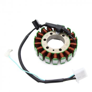 Статор генератора Kawasaki GPX600R 87-97, ZX600 87-97, ZL400 88-90, 94-95, ZL600 86-87,95-97 и др  пм-00029665