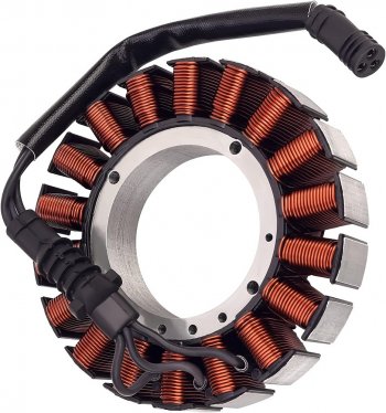 Статор генератора AHL Harley-Davidson FLHTCI FLHTC FLHTCSE FLHTCUSE8 FLHTCUSE4 FLHTI FLHTK  пм-00030045