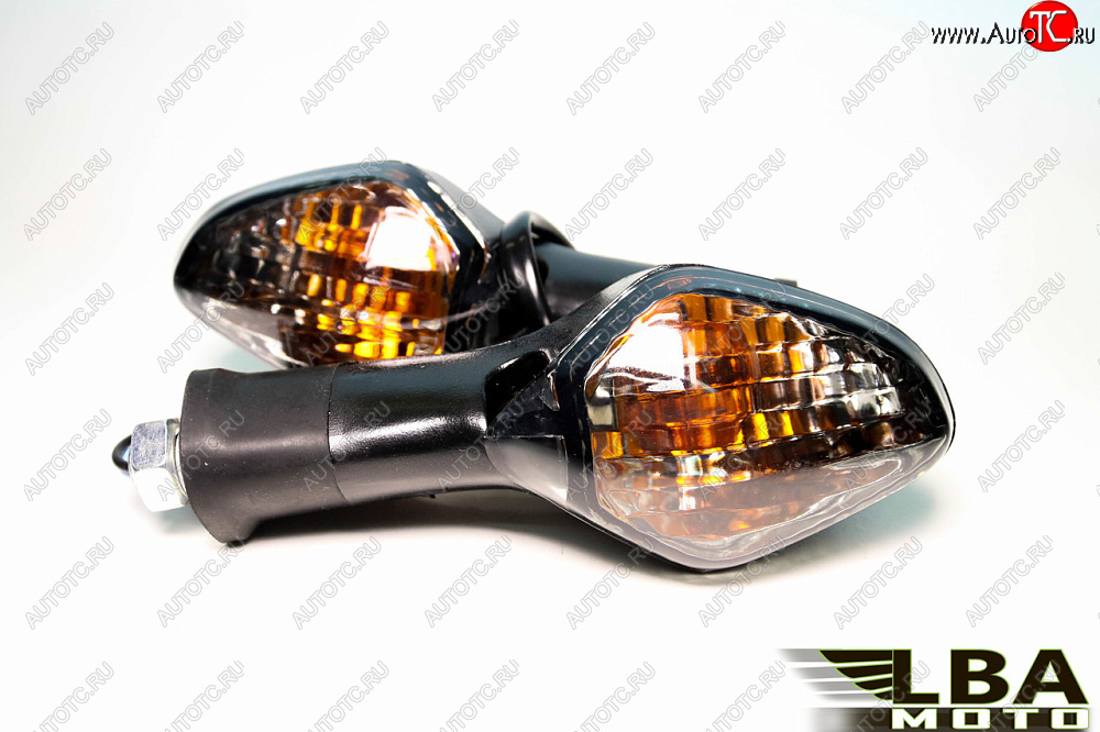 2 539 р. Поворотники Honda CRF250L 2013-2016 тёмные ПередЗад  пм-00008070  с доставкой в г. Вологда