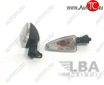 2 539 р. Поворотники Triumph Daytona 675 675R 09-16, Street Triple 675 07-13 ПередЗад  пм-00016014  с доставкой в г. Вологда