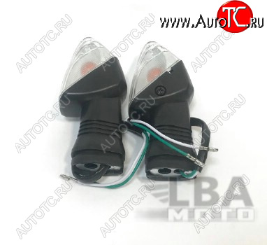 1 469 р. Поворотники Kawasaki Ninja ZX-6R, ZX-10R, Z1000, Z750, KLE 650 Versys Задние  пм-00016016  с доставкой в г. Вологда