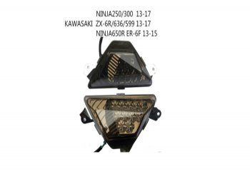 Поворотники Kawasaki ZX636 13-20, Ninja300R 13-18, ER-6F 12-20 Передние  пм-00019509
