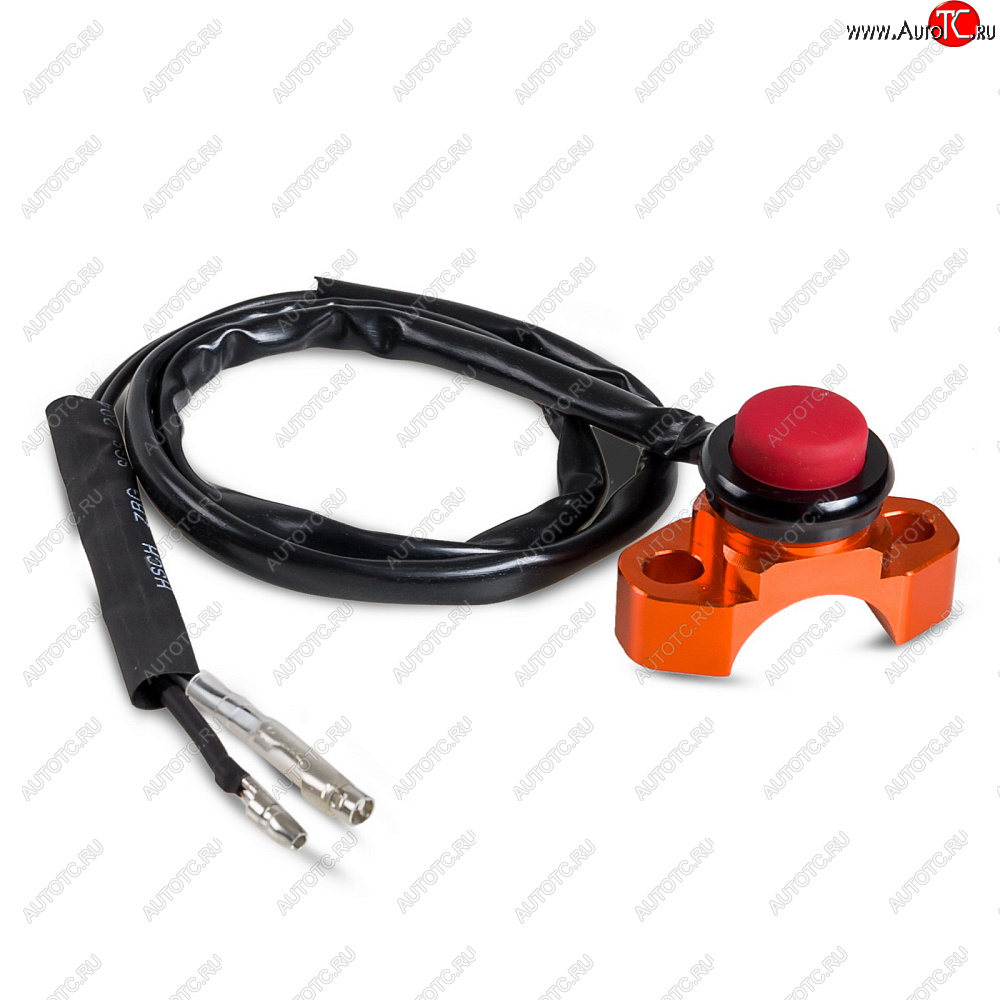 2 299 р. Выключатель двигателя SM-PARTS на рычаг сцепл.тормоза CNC оранжевый  010263-290-9839  с доставкой в г. Вологда