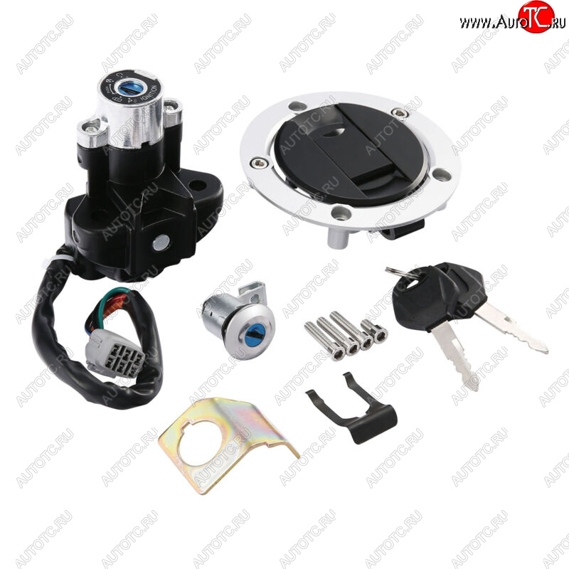 3 899 р. Комплект ключей и замков для Suzuki GSF1250 05-15, GSF650 05-12, GSF1200 2006  пм-00024044  с доставкой в г. Вологда