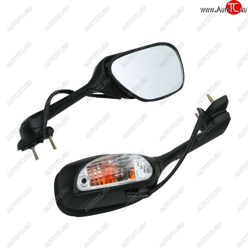 4 699 р. Зеркала для мотоцикла Suzuki GSX-R600750 11-23, GSX-R1000 09-16 с поворотниками  пм-00002254  с доставкой в г. Вологда