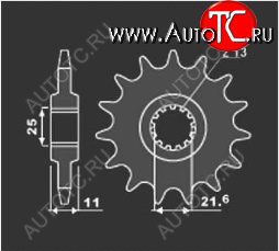 1 049 р. PBR Звезда передняя 2142 C16  64 777  с доставкой в г. Вологда