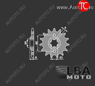919 р. PBR Звезда передняя 575 C16  49 495  с доставкой в г. Вологда