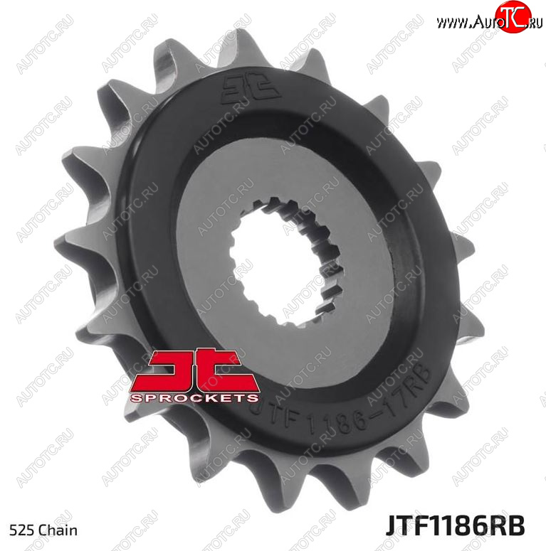 1 399 р. Звезда цепного привода JTF1186 17RB  jtf1186.17rb  с доставкой в г. Вологда