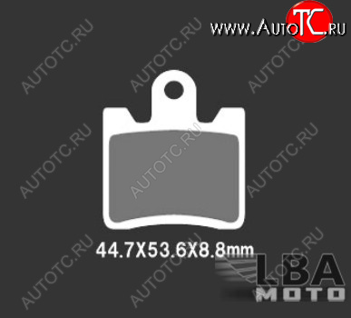 2 499 р. Тормозные колодки Nissin 2P-265NS (353)  28 560  с доставкой в г. Вологда