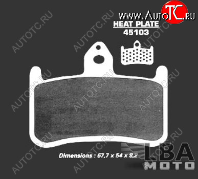 2 599 р. Тормозные колодки Nissin 2P-203NS (154)  9 152  с доставкой в г. Вологда