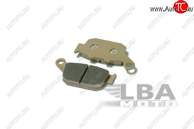 1 029 р. Тормозные колодки задние для мотоцикла Honda CB400 92-98  пм-00001460  с доставкой в г. Вологда