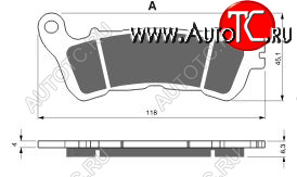 2 779 р. Тормозные колодки Gold-Fren 257 S33  257 s33  с доставкой в г. Вологда