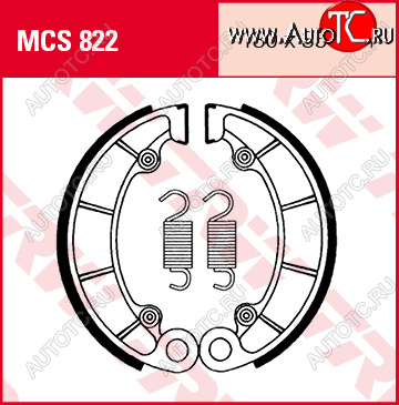 4 819 р. Тормозные колодки TRW MCS822  mcs822  с доставкой в г. Вологда