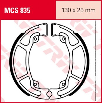 Тормозные колодки TRW MCS835  mcs835
