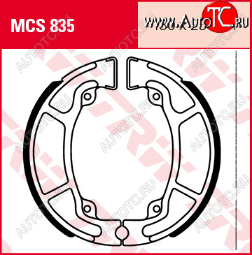 3 599 р. Тормозные колодки TRW MCS835  mcs835  с доставкой в г. Вологда