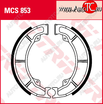 4 019 р. Тормозные колодки TRW MCS853  mcs853  с доставкой в г. Вологда