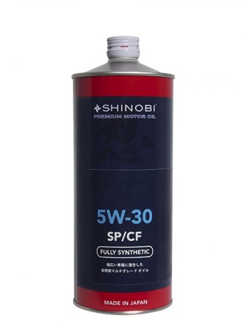 Масло моторное синтетическое SHINOBI SPGF-5CF 5W-30 1L SHINOBI SH0031