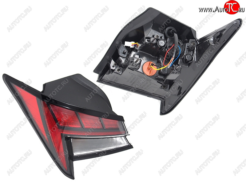 5 449 р. Левый фонарь (внешний, LED) SAT Hyundai Elantra CN7 (2020-2023)  с доставкой в г. Вологда