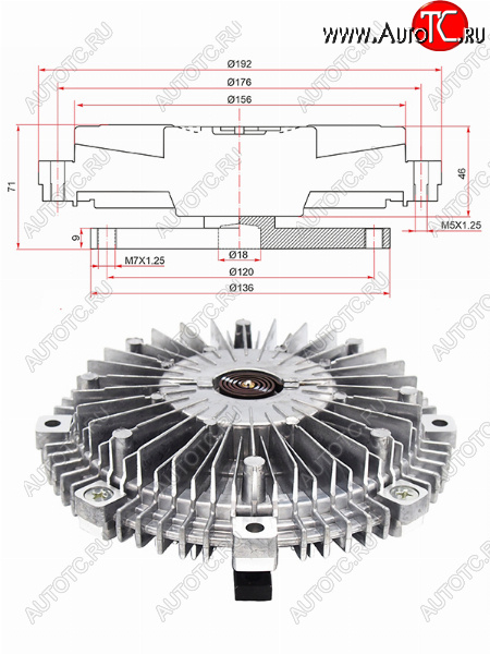 5 749 р. Вискомуфты MITSUBISHI PAJERO V89#WPAJERO IV 06- 4M41 3.2D SAT ST-170-0002  с доставкой в г. Вологда