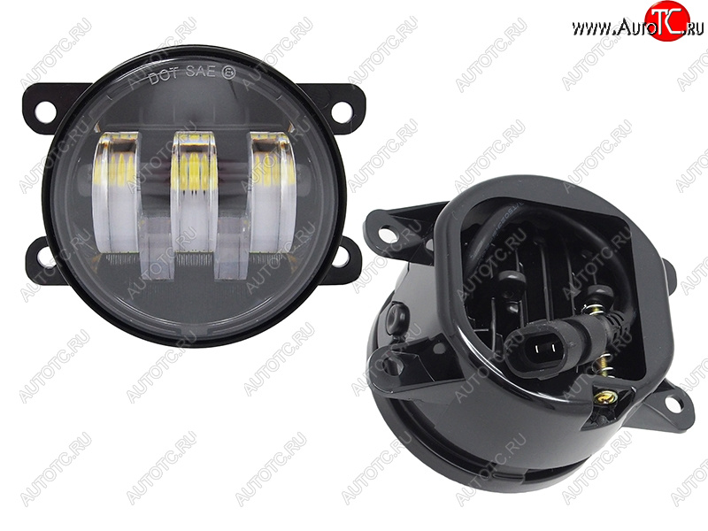 1 259 р. Фара противотуманная (Справа=Слева Белый  Жёлтый) Citroen Berlingo 08-16  C4 04-11  Daewoo Nexia SAT ST-26-0027  с доставкой в г. Вологда