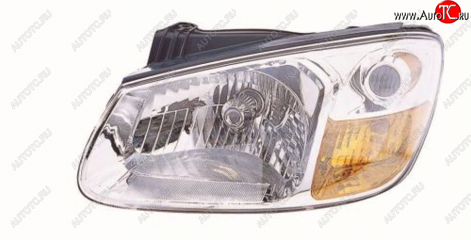 0 р. Левая фара CHINA KIA Cerato 1 LD седан рестайлинг (2005-2008)  с доставкой в г. Вологда