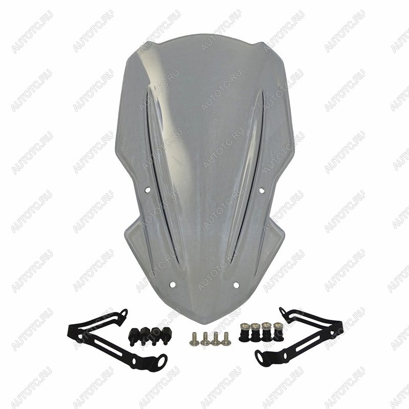 4 499 р. Ветровое стекло для мотоцикла Kawasaki Z900 17-19 КитайскиеЗапчасти пм-00016964  с доставкой в г. Вологда