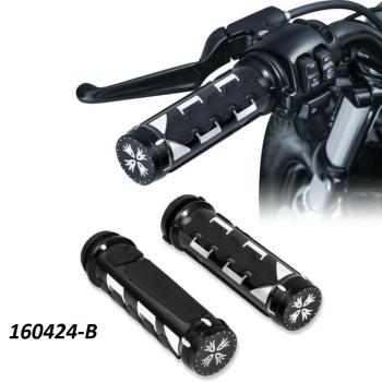 3 419 р. Грипсы на руль 25мм Harley-Davidson 2 КитайскиеЗапчасти пм-00025599  с доставкой в г. Вологда. Увеличить фотографию 5