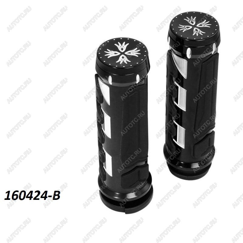3 419 р. Грипсы на руль 25мм Harley-Davidson 2 КитайскиеЗапчасти пм-00025599  с доставкой в г. Вологда