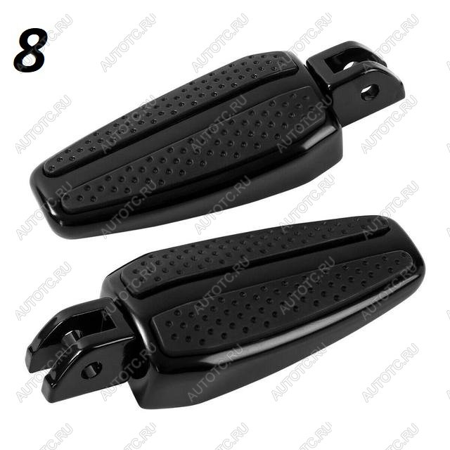 4 499 р. Подножки передние Harley-Davidson FXBB, Street Bob, Softail Slim, Fat Boy 18-20 КитайскиеЗапчасти пм-00025607  с доставкой в г. Вологда