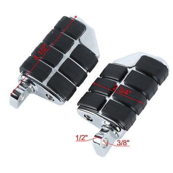 5 199 р. Подножки передние Harley-Davidson Softail, Dyna, Sportster, XL, Touring, Road, Street, Electra Glide КитайскиеЗапчасти пм-00025757  с доставкой в г. Вологда. Увеличить фотографию 3