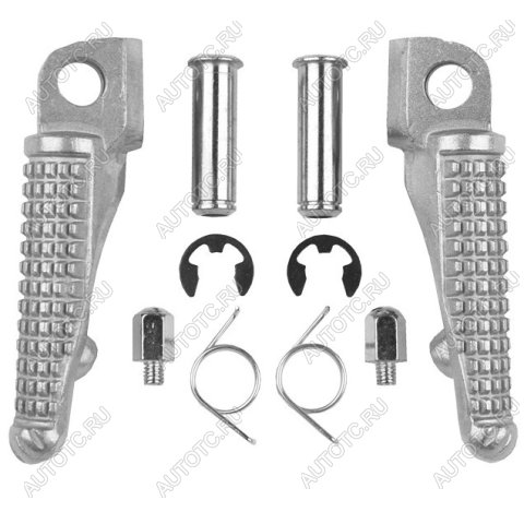 1 509 р. Подножки передние для мотоцикла Kawasaki ZX-6R 03-18, ZX-10R 04-10, ER-6F 06-16 КитайскиеЗапчасти пм-00001149  с доставкой в г. Вологда