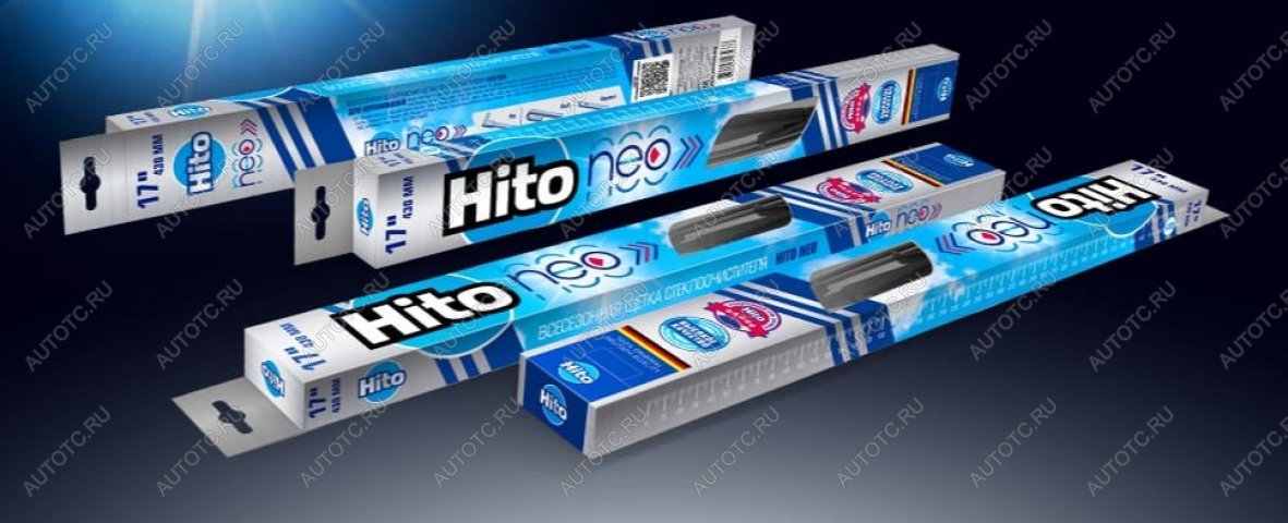 216 р. Щетка стеклоочистителя (60 см бескаркасная) HITO NEO KIA Optima 1 GD седан (2000-2005)  с доставкой в г. Вологда