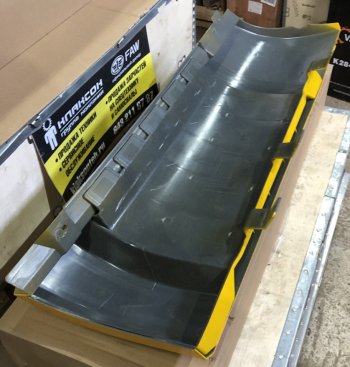 13 459 р. Обтекатель кабины правый FAW J6 цв.желтый FAW 5302620-a01c  с доставкой в г. Вологда. Увеличить фотографию 5