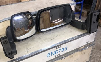 11 649 р.     Зеркало заднего вида правое Iveco-Hongyan SHACMAN 5801582582  с доставкой в г. Вологда. Увеличить фотографию 5