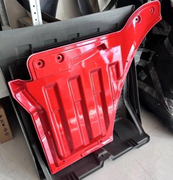 5 709 р. Накладка двери X3000 нижняя правая (красная) SHACMAN SHACMAN dz14251330152-red  с доставкой в г. Вологда. Увеличить фотографию 3