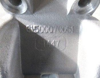 739 р.     Кронштейн масляного фильтра WP10  WEICHAI 61500070051  с доставкой в г. Вологда. Увеличить фотографию 4