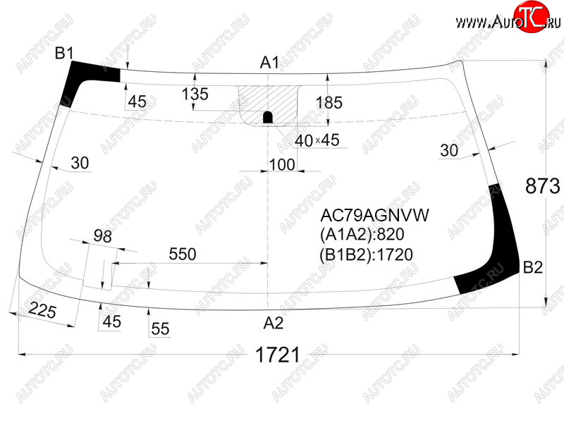 6 699 р. Стекло лобовое (Молдинг) Chevrolet Tahoe 06-14  Cadillac Escalade 06-15  Chevrolet Silverado 07-13 FUYAO AC79AGNVW  с доставкой в г. Вологда