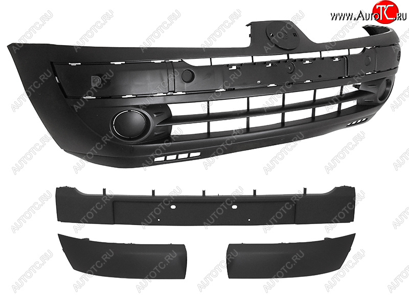 4 499 р. Бампер передний Renault Clio 01-06  Symbol 02-06 EUROBUMP REN07CL005T  с доставкой в г. Вологда