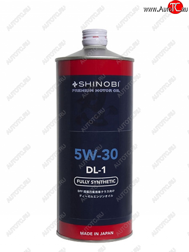 1 299 р. Масло моторное синтетическое SHINOBI DL-1 5W-30 1L SHINOBI SH0015  с доставкой в г. Вологда