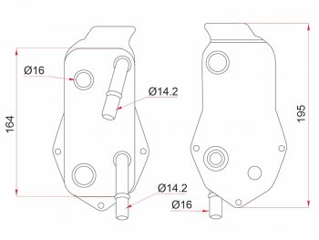 Радиатор масляный BMW 1-SERIES  E81E82E87E88 04-113-SERIES E90E91E92E93 05-X1 E84 09- SAT ST-17217529499