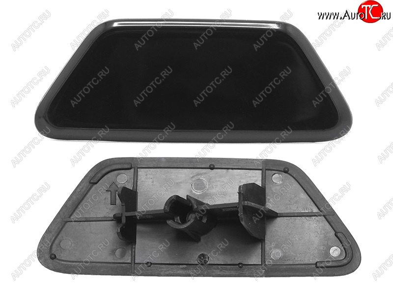 579 р. Левая крышка форсунки омывателя фары SAT  Subaru Legacy ( BM/B14,  BM,B14) (2009-2015) дорестайлинг седан, седан рестайлинг (неокрашенная)  с доставкой в г. Вологда