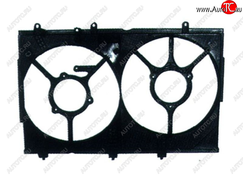 5 599 р. Диффузор кондиционера SAT  Mitsubishi Outlander  CU (2003-2009)  с доставкой в г. Вологда