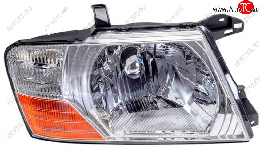 7 449 р. Правая фара (под корректор) DEPO  Mitsubishi Montero  V60 - Pajero  3 V70  с доставкой в г. Вологда