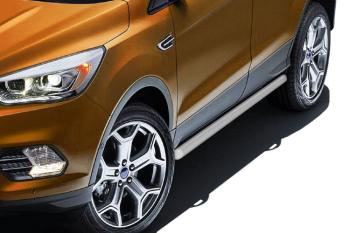 13 649 р. Защита порогов d76 с проступью (2WD) Slitkoff Haval Jolion дорестайлинг (2020-2024) (Сталь с полимерным покрытием в цвет серебристые)  с доставкой в г. Вологда. Увеличить фотографию 2