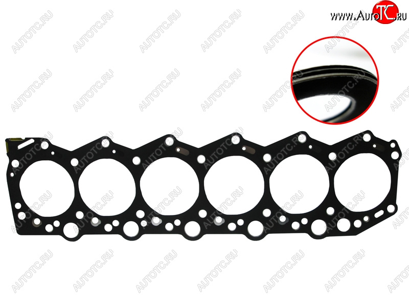11 249 р. Прокладка головки блока 1HDFTE (T=1,00) LAND CRUISER J7#J8#J10# 98- TOYOTA 11115-17031-01  с доставкой в г. Вологда